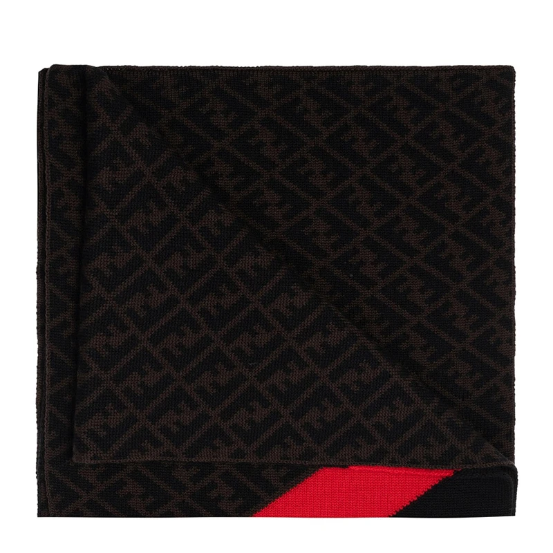 FENDI 拼色男士围巾 FXS124-AEVB-F1DPC 商品