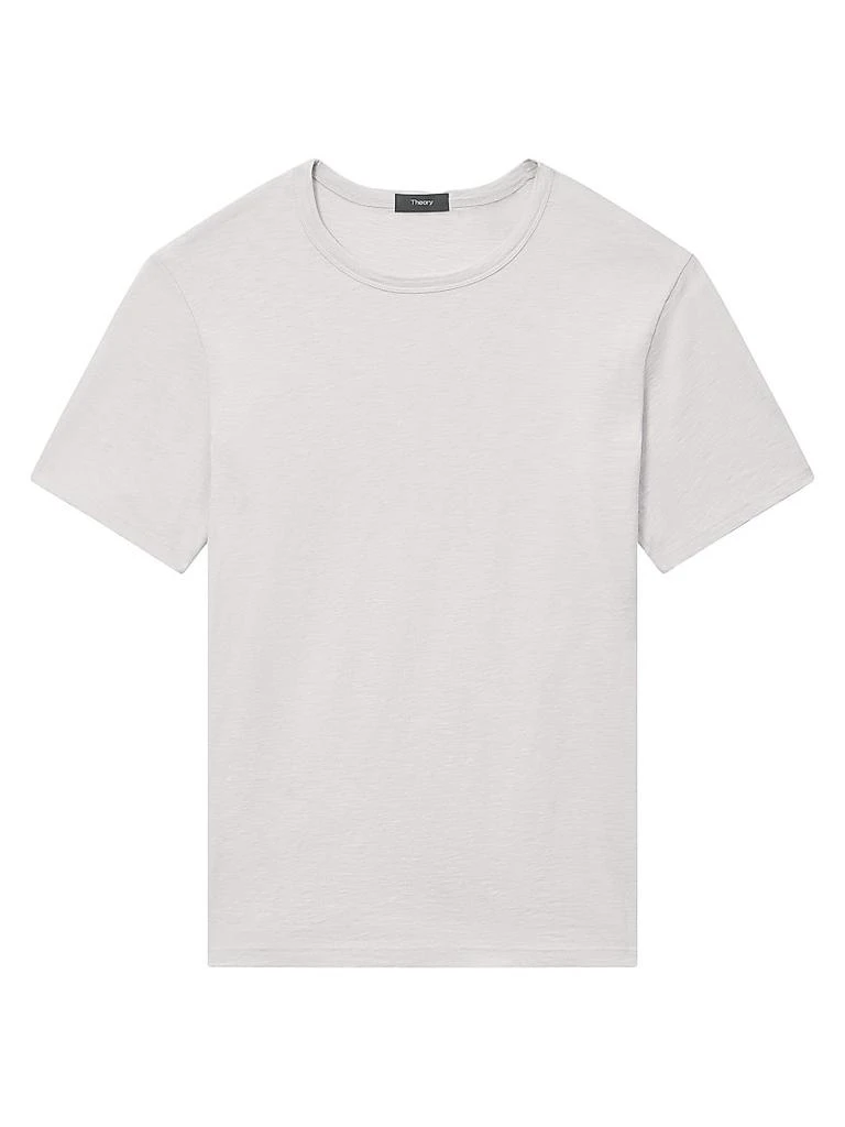 商品Theory|Essential Short-Sleeve Cotton T-Shirt,价格¥420,第1张图片