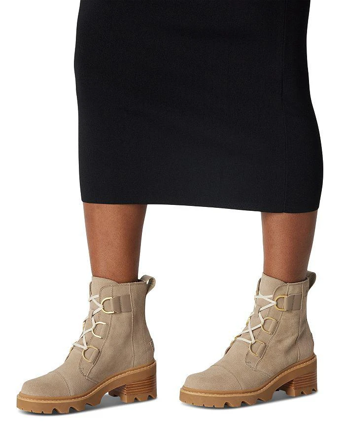商品SOREL|Women's Joan Now Lace Block Heel Platform Booties,价格¥983,第2张图片详细描述