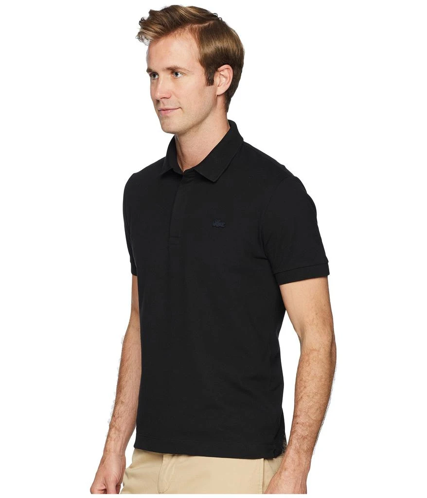 商品Lacoste|Short Sleeve Solid Stretch Pique Regular,价格¥695,第2张图片详细描述