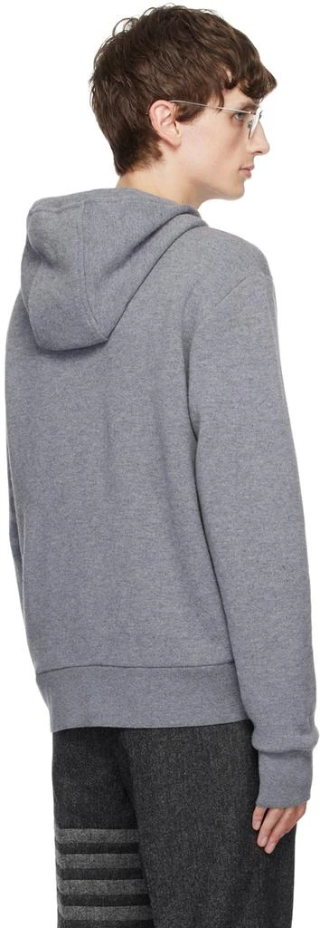 商品Thom Browne|Gray 4-Bar Hoodie,价格¥7590,第3张图片详细描述