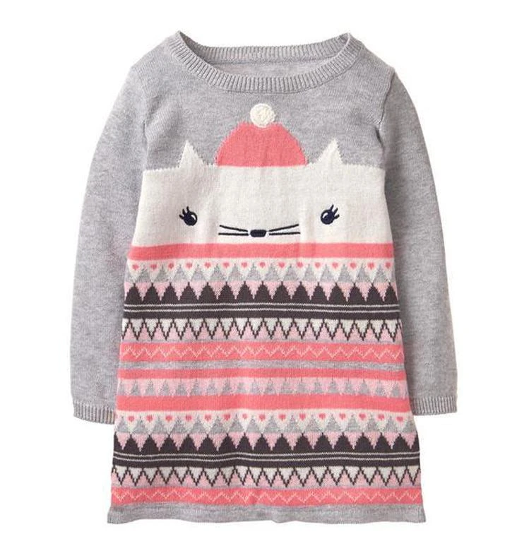 商品Gymboree|Kitty Sweater Dress,价格¥52,第1张图片