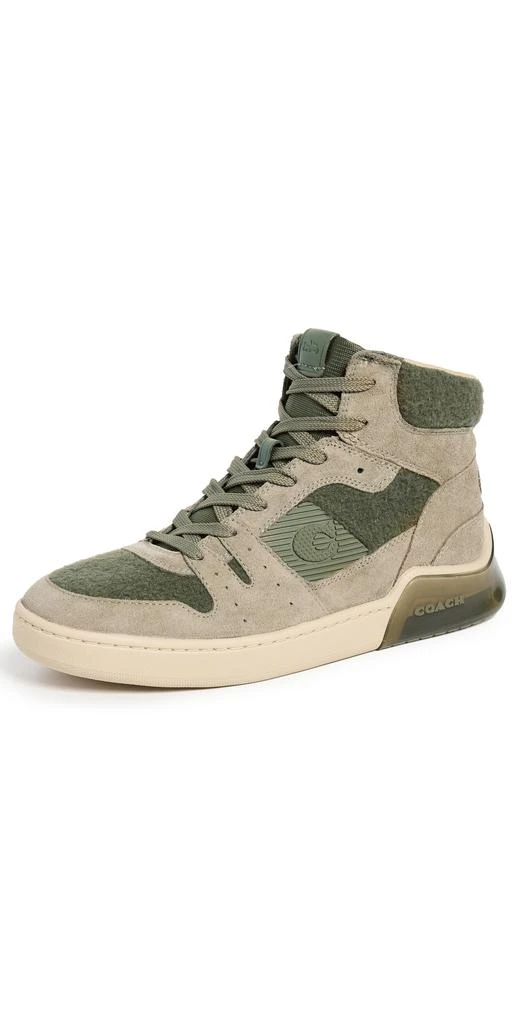 商品Coach|Coach New York CitySole Suede High Tops,价格¥560,第1张图片