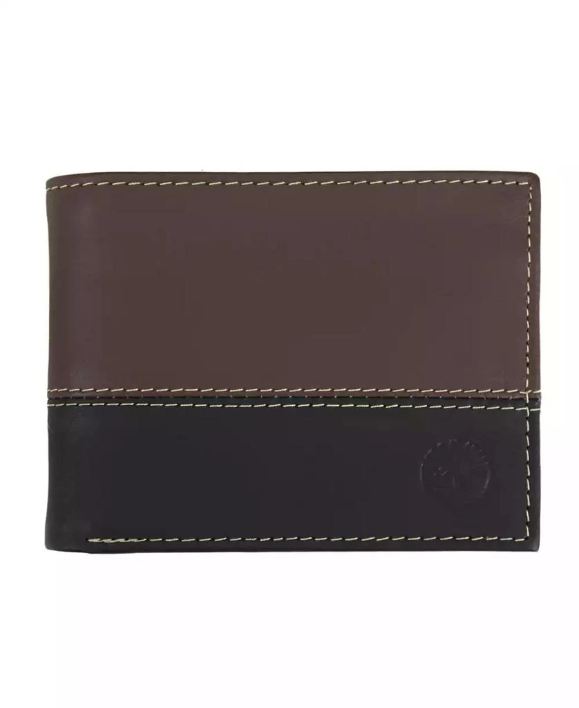 商品Timberland|Men's Two-Tone Commuter Wallet,价格¥121,第1张图片