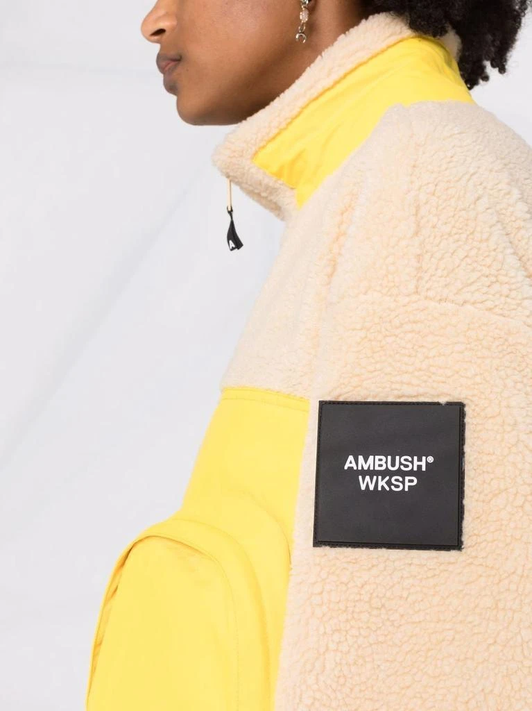 商品Ambush|AMBUSH - Fleece Panel Jacket,价格¥3461,第3张图片详细描述