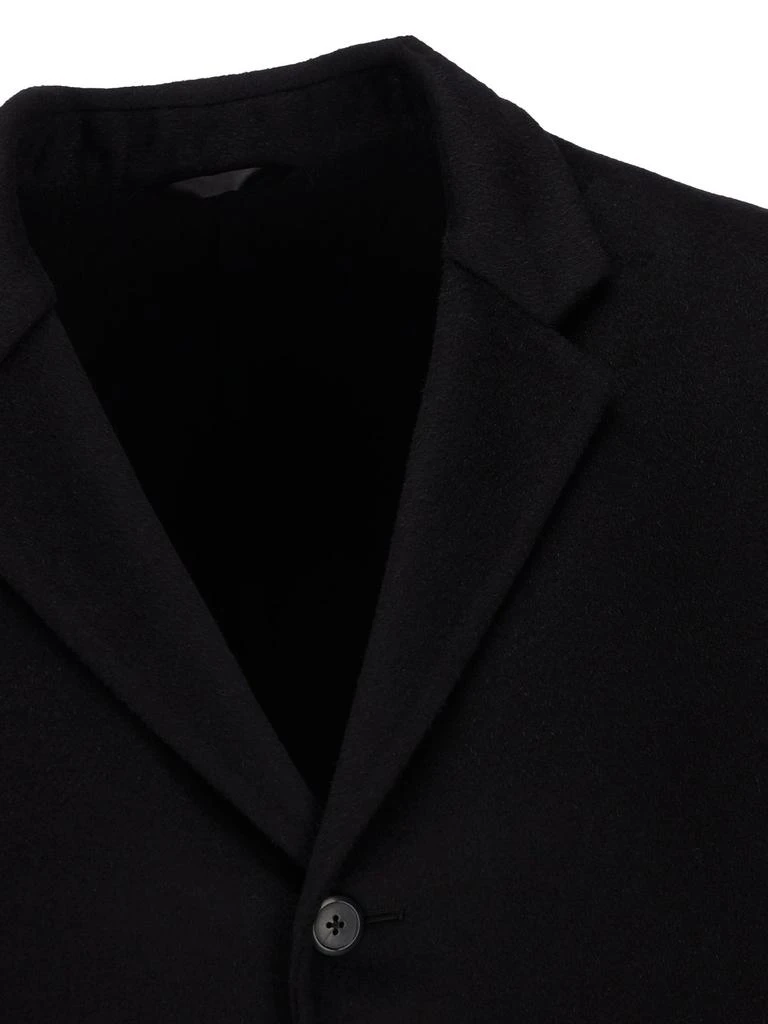 商品Prada|Prada Single Breasted Long Sleeved Coat,价格¥31678,第3张图片详细描述