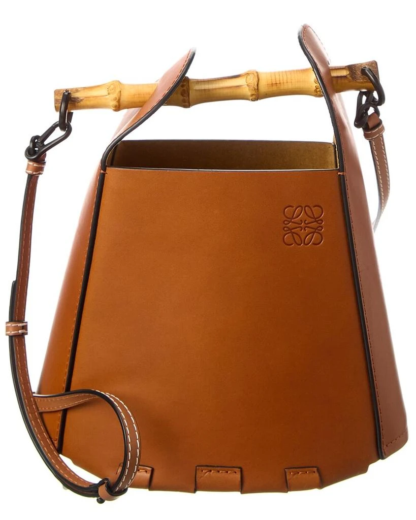 商品Loewe|Loewe Bamboo Handle Leather Bucket Bag,价格¥7947,第1张图片