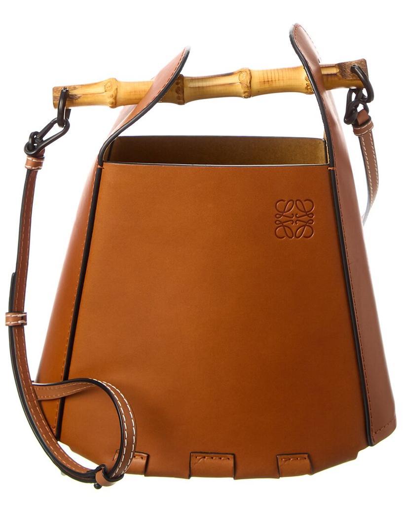 商品Loewe|Loewe Bamboo Handle Leather Bucket Bag,价格¥10528,第1张图片