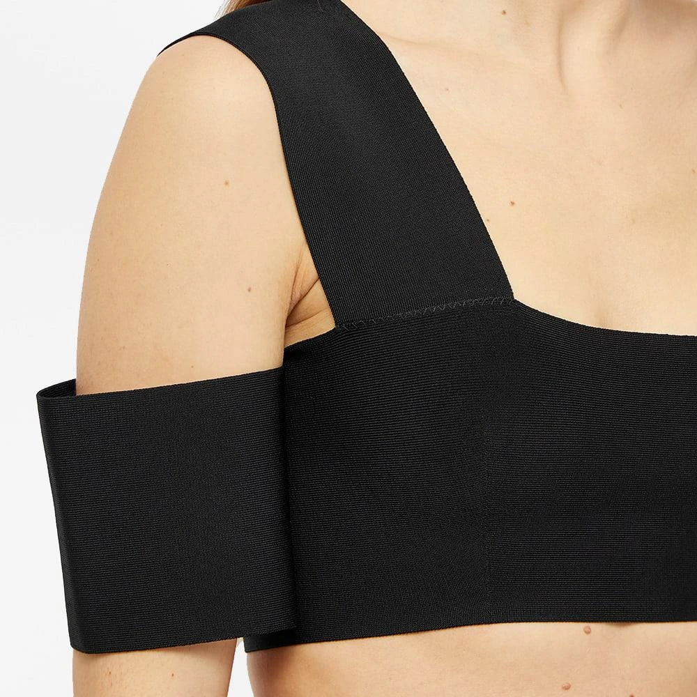 商品Alexander McQueen|Alexander McQueen Bandage Crop Top,价格¥3985,第5张图片详细描述