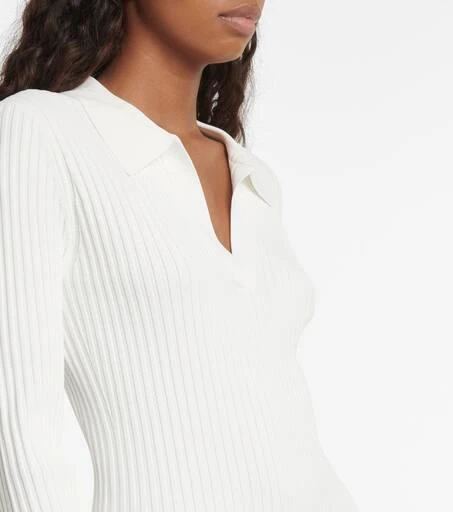 商品Helmut Lang|罗纹针织Polo迷你连衣裙,价格¥1589,第4张图片详细描述