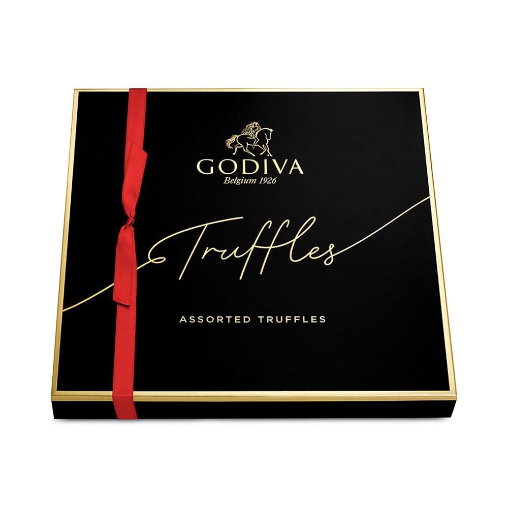 商品Godiva|松露巧克力礼盒配红丝带，36 片,价格¥632,第4张图片详细描述