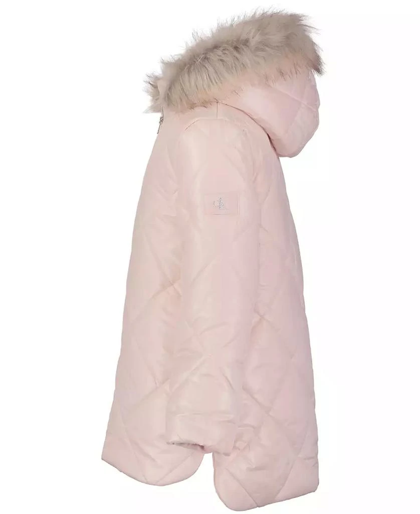 商品Calvin Klein|Big Girls Diamond Quilt Puffer Jacket,价格¥376,第2张图片详细描述