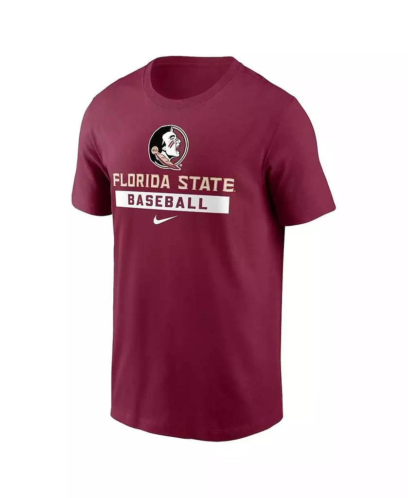 商品NIKE|Men's Garnet Florida State Seminoles Baseball T-Shirt,价格¥263,第3张图片详细描述