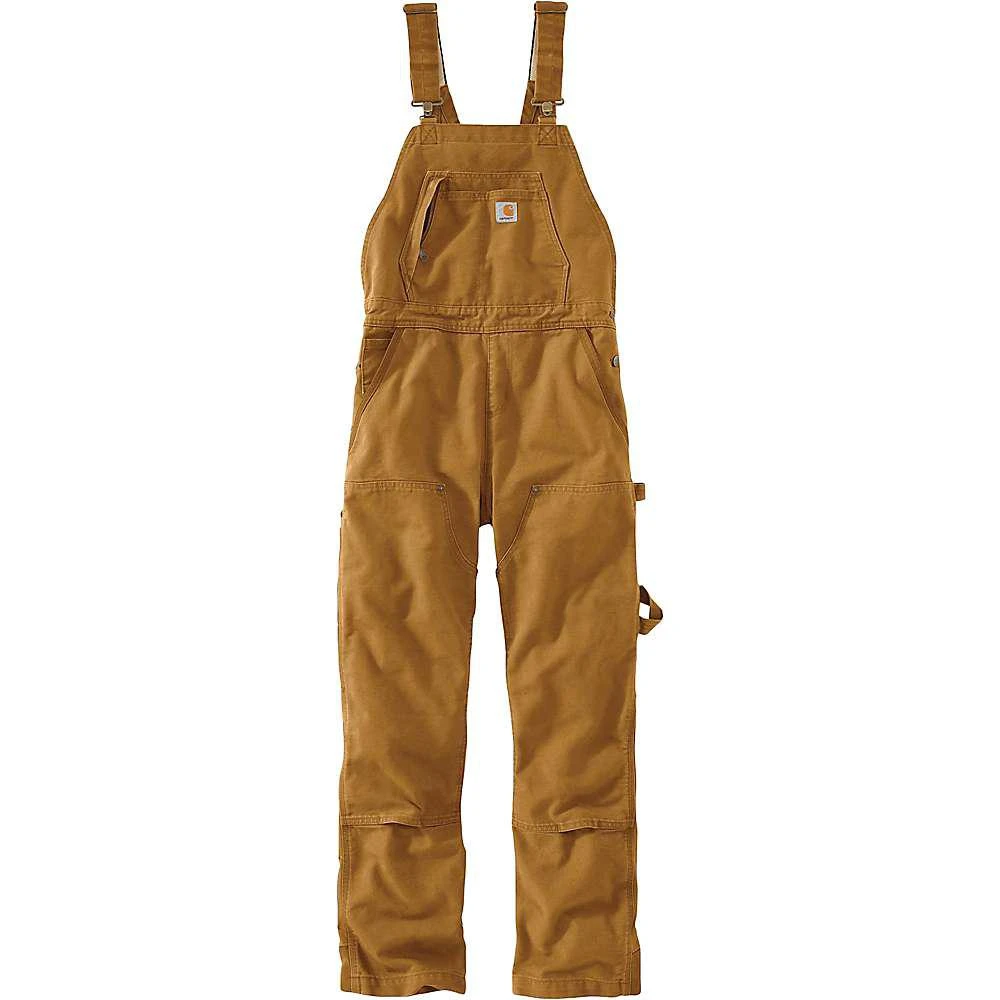商品Carhartt|Carhartt Women's Weathered Duck Unlined Wildwood Bib Overall,价格¥578,第2张图片详细描述