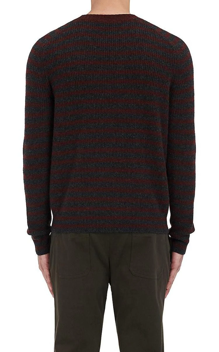 商品Vince|Striped Wool-Cashmere Sweater,价格¥766,第2张图片详细描述