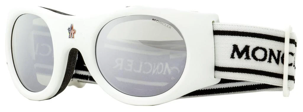 商品Moncler|Unisex Ski Goggles Sunglasses ML0051 21C Matte White 55mm,价格¥1441,第1张图片