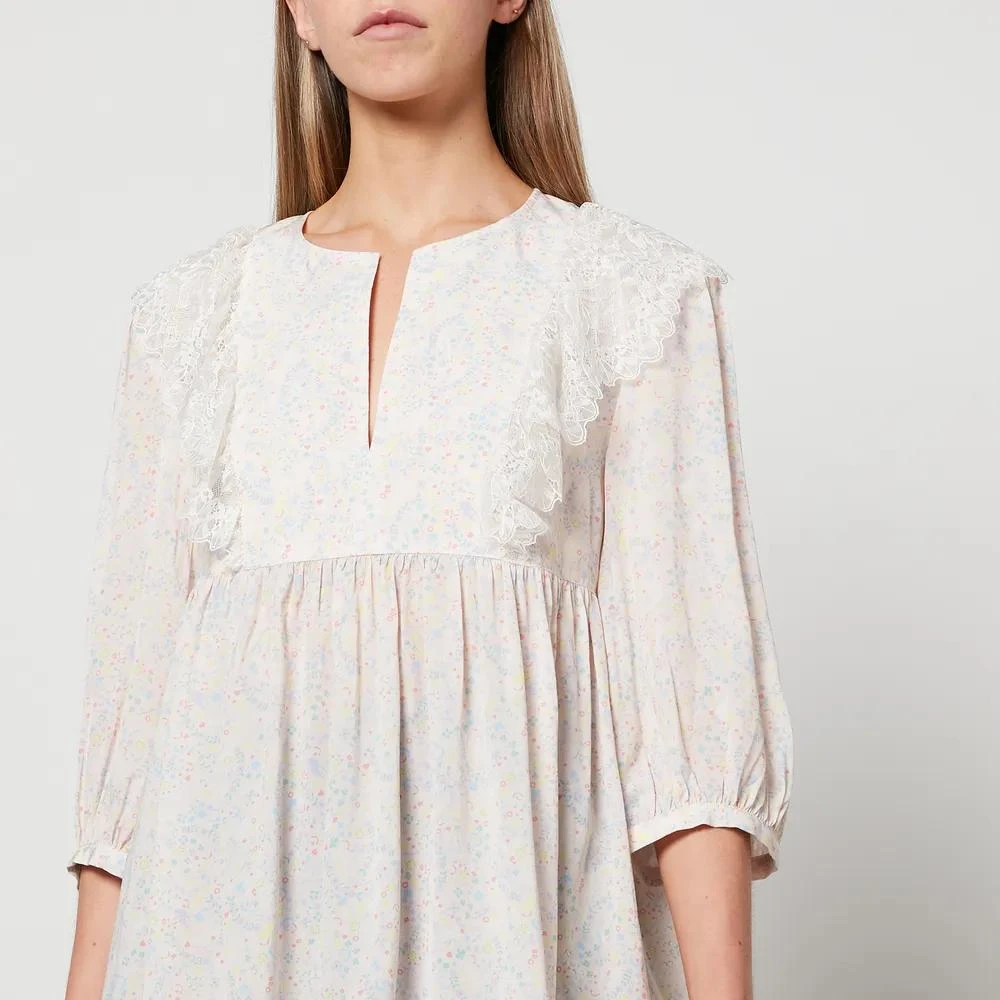 商品See by Chloé|See By Chloe Women's Lace Sleeve Blouse,价格¥262,第4张图片详细描述