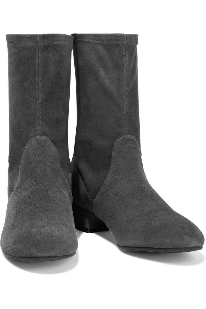 商品Stuart Weitzman|Raissa stretch-suede sock boots,价格¥968,第2张图片详细描述