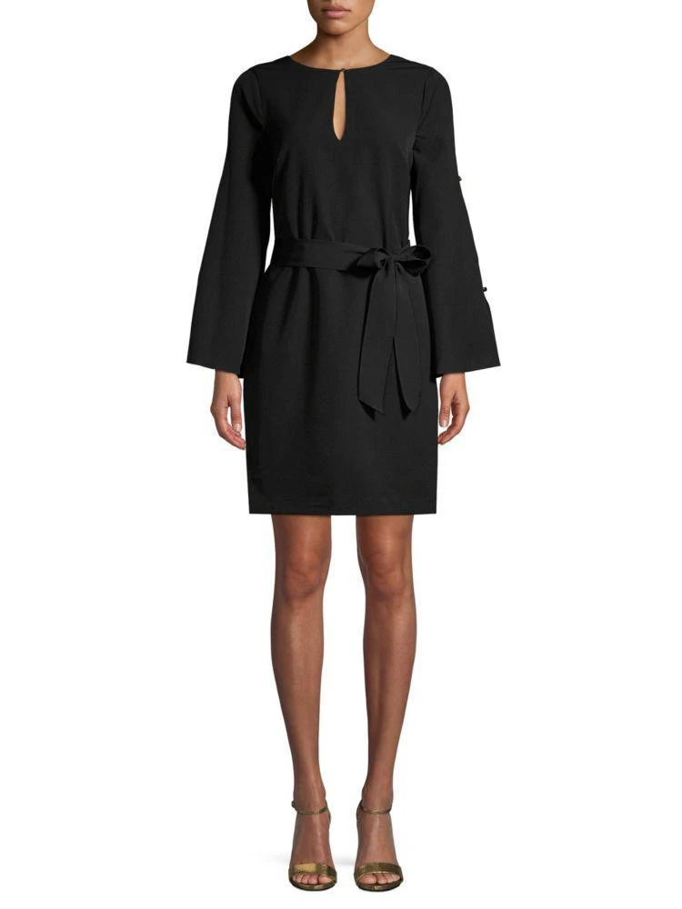 商品julia jordan|Slit-Sleeve Mini Dress,价格¥1013,第1张图片