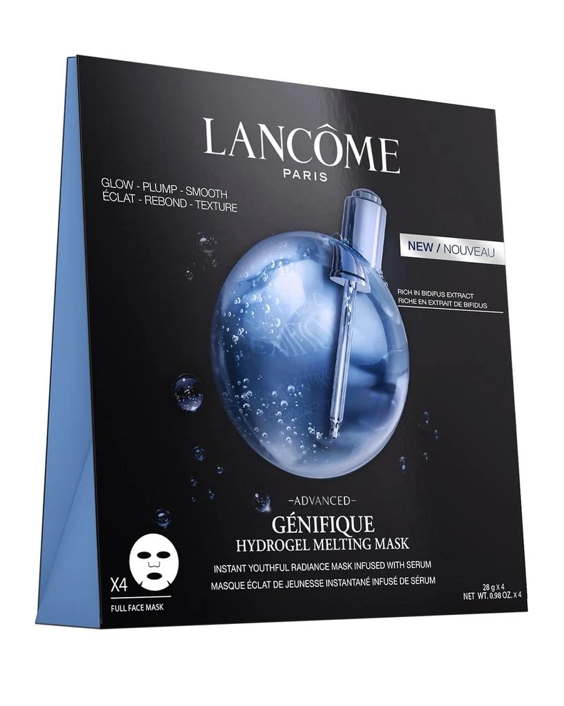 商品Lancôme|Advanced Genifique Hydrogel Melting Sheet Mask, 4 Count,价格¥425,第3张图片详细描述