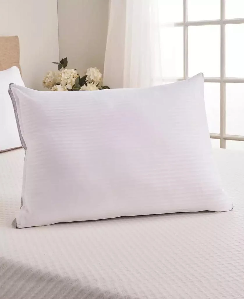 商品Isotonic|500-thread-count 100% Cotton Cover Back/Stomach Sleeper Pillow, Standard/Queen,价格¥196,第4张图片详细描述