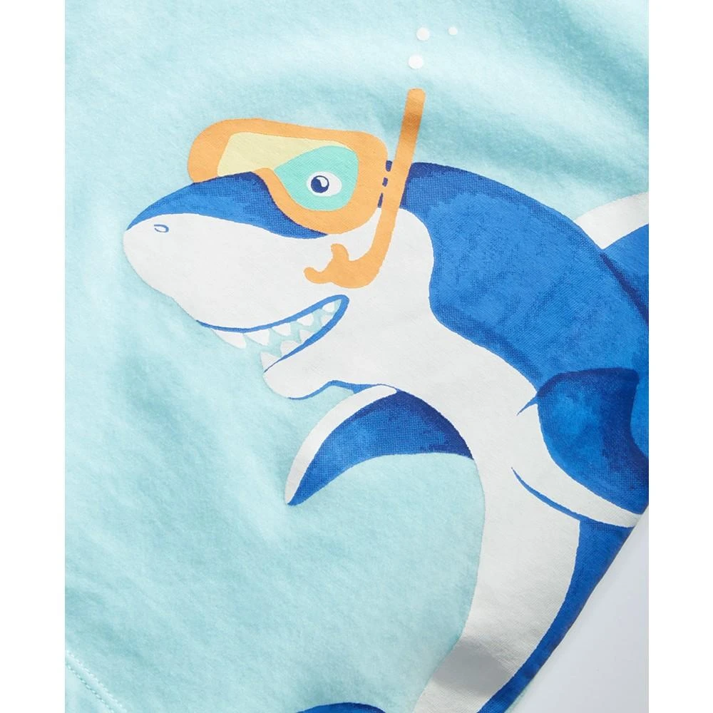商品First Impressions|Baby Boys Shark Graphic T Shirt, Created for Macy's,价格¥30,第3张图片详细描述