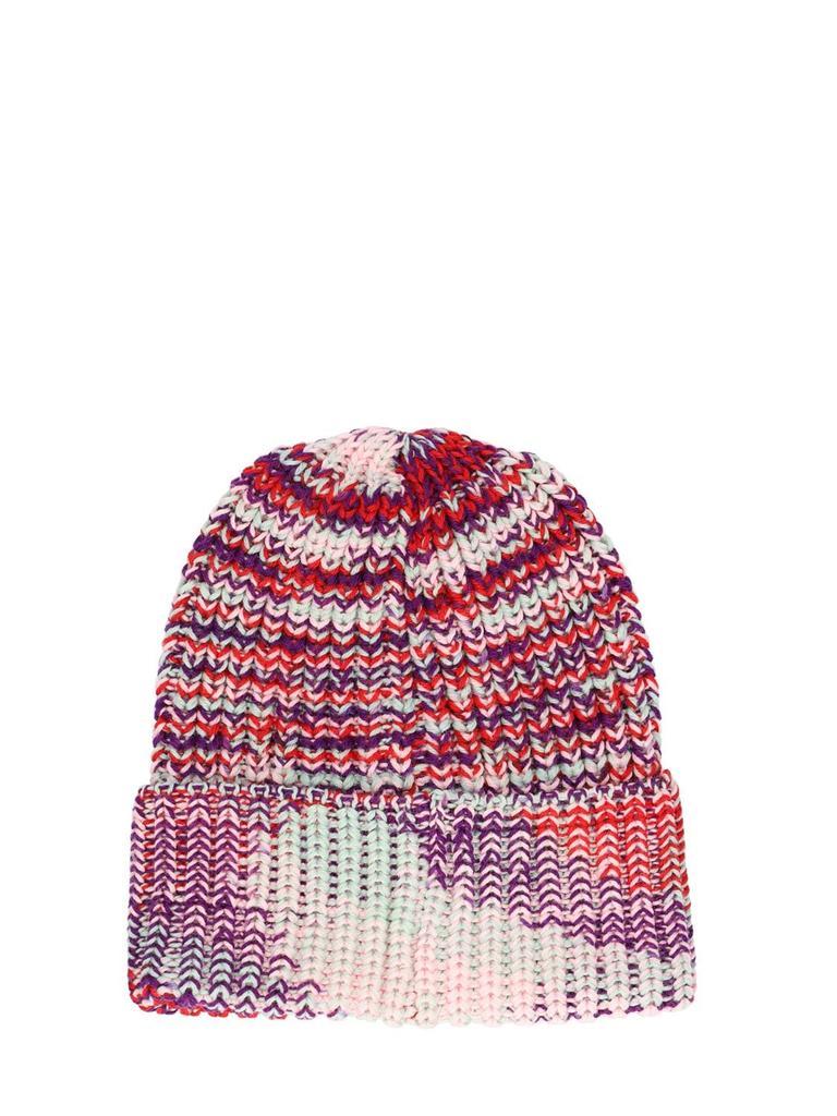 商品Missoni|Wool Knit Beanie W/ Logo Tag,价格¥1826,第5张图片详细描述