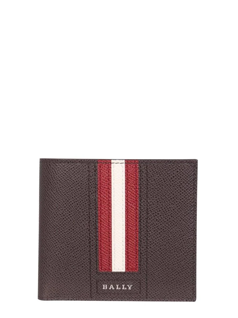 商品Bally|Bally Trasa Logo Plaque Bi-Fold Wallet,价格¥1302,第1张图片