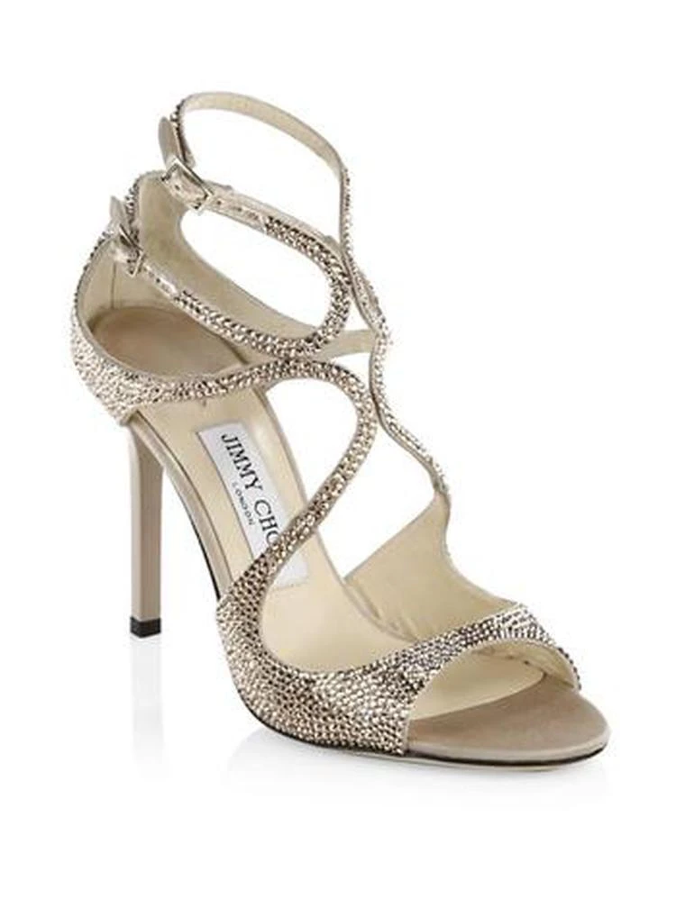 商品Jimmy Choo|Lang Metallic Embellished Heels,价格¥6280,第1张图片