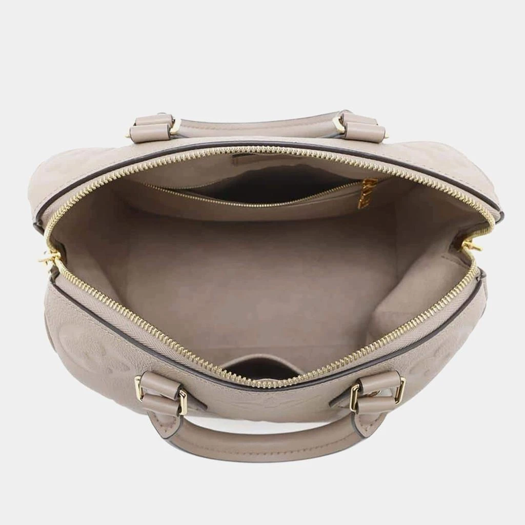 Louis Vuitton Tourterelle Monogram Empreinte Leather Speedy Bandouliere 25 Satchel Bag 商品