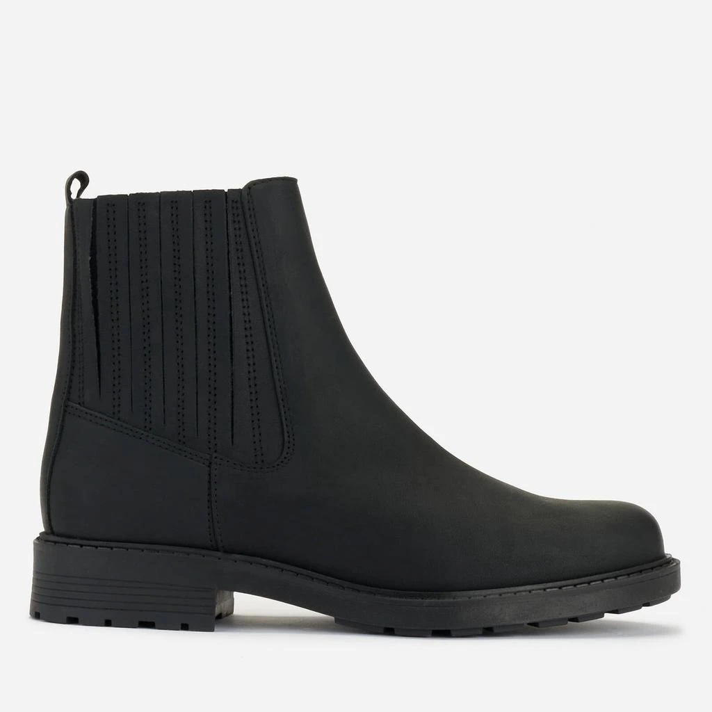 商品Clarks|Clarks Women's Orinoco 2 Mid Leather Chelsea Boots - Black,价格¥449,第1张图片