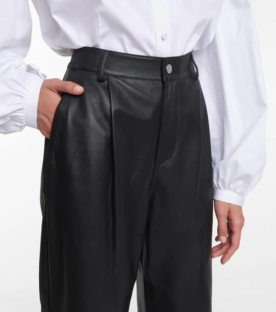 商品RED Valentino|皮革高腰裤装,价格¥4151,第4张图片详细描述