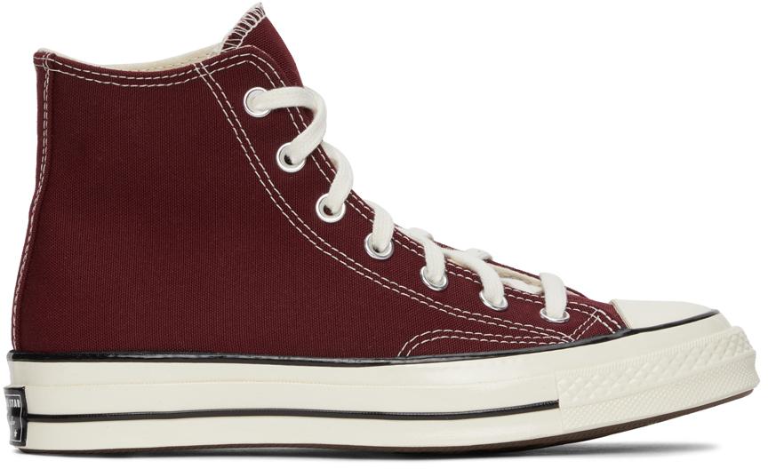 Burgundy Chuck 70 High Sneakers商品第1张图片规格展示