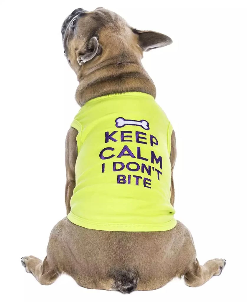 商品Macy's|Keep Calm Dog T-Shirt,价格¥119,第3张图片详细描述