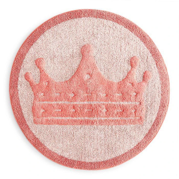 商品Caro Home|王子皇冠儿童毯 Princess Crown Kids Bath Rug - 100% Exclusive,价格¥371,第1张图片
