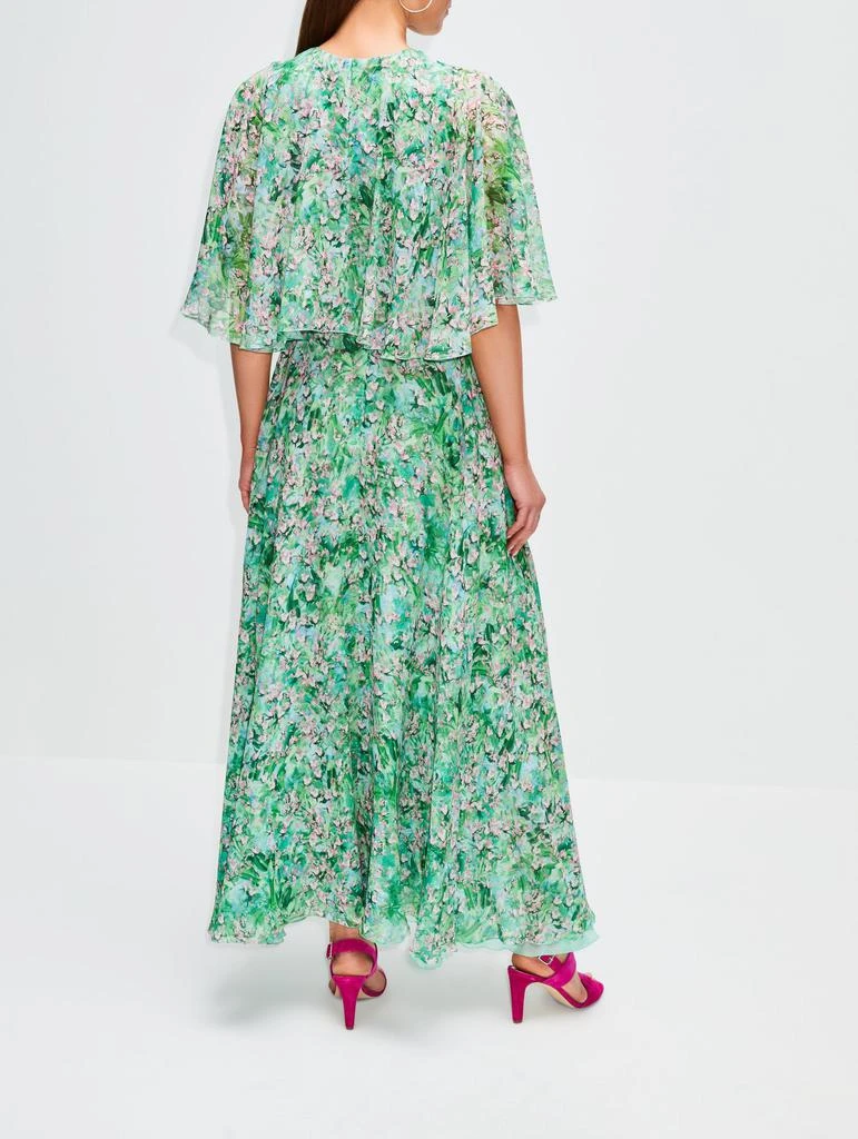 商品Giambattista Valli|Silk Capelet Maxi Dress,价格¥9178,第3张图片详细描述