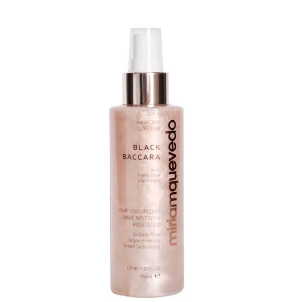 Miriam Quevedo Black Baccara Hair Texturising Wave Mist With Rose Gold 150ml商品第1张图片规格展示