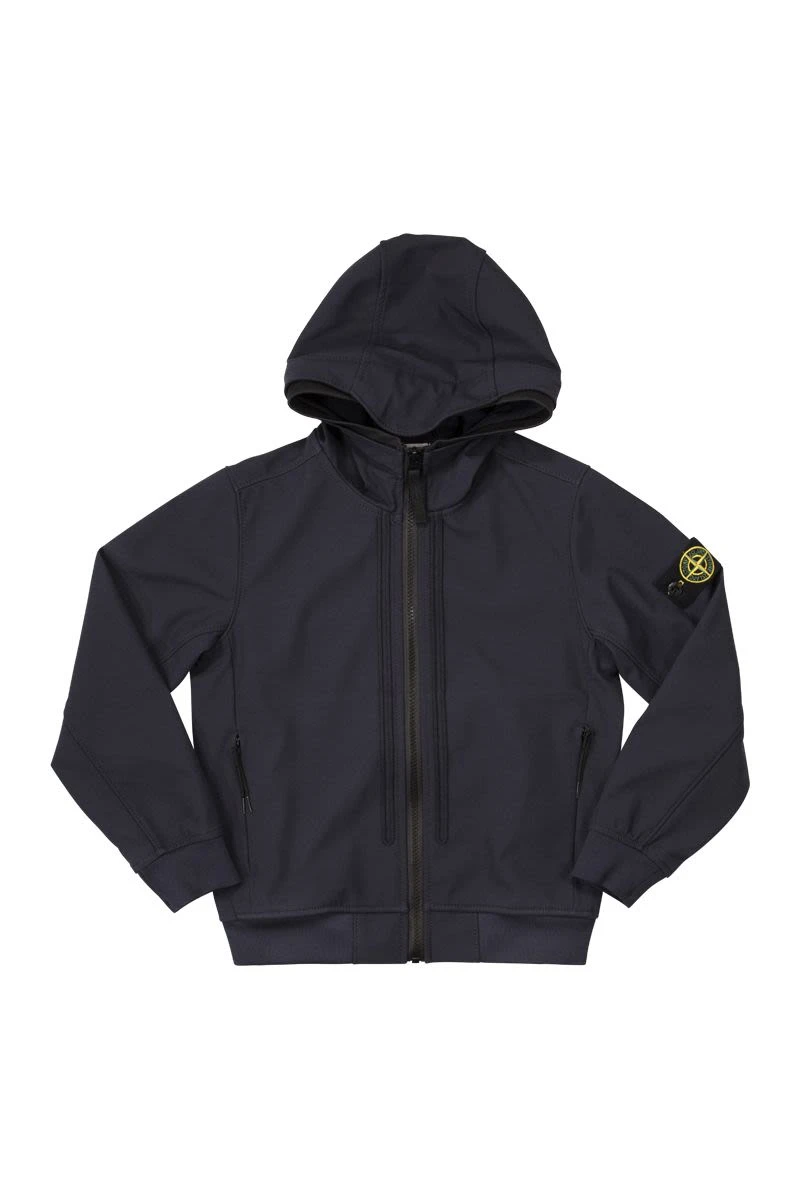 商品Stone Island|Stone Island 男童夹克 781640134V0020-CO-CO 黑色,价格¥1632,第1张图片