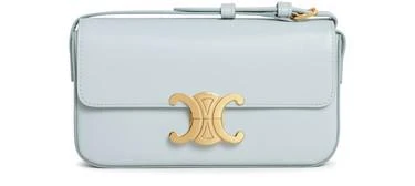 商品Celine|Triomphe Shoulder Bag In Shiny Calfskin,价格¥23220,第4张图片详细描述