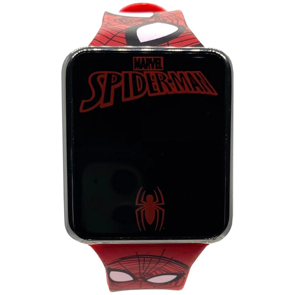 商品Accutime|Kid's Spiderman Red Silicone Strap Touchscreen Watch 36x33mm,价格¥127,第1张图片