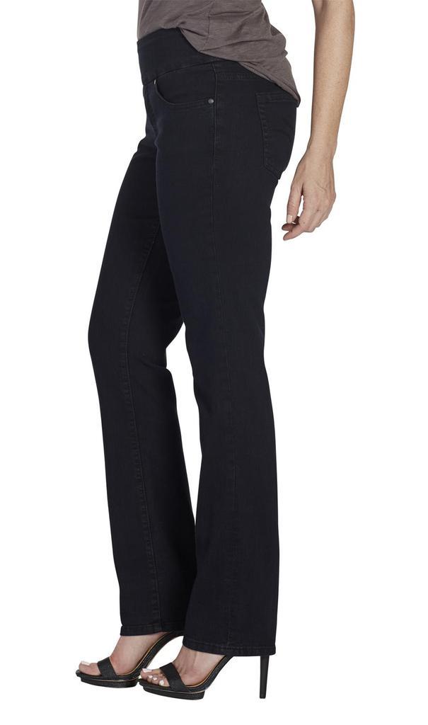 商品Jag Jeans|Peri Mid Rise Straight Leg Pull-On Jeans,价格¥508,第5张图片详细描述