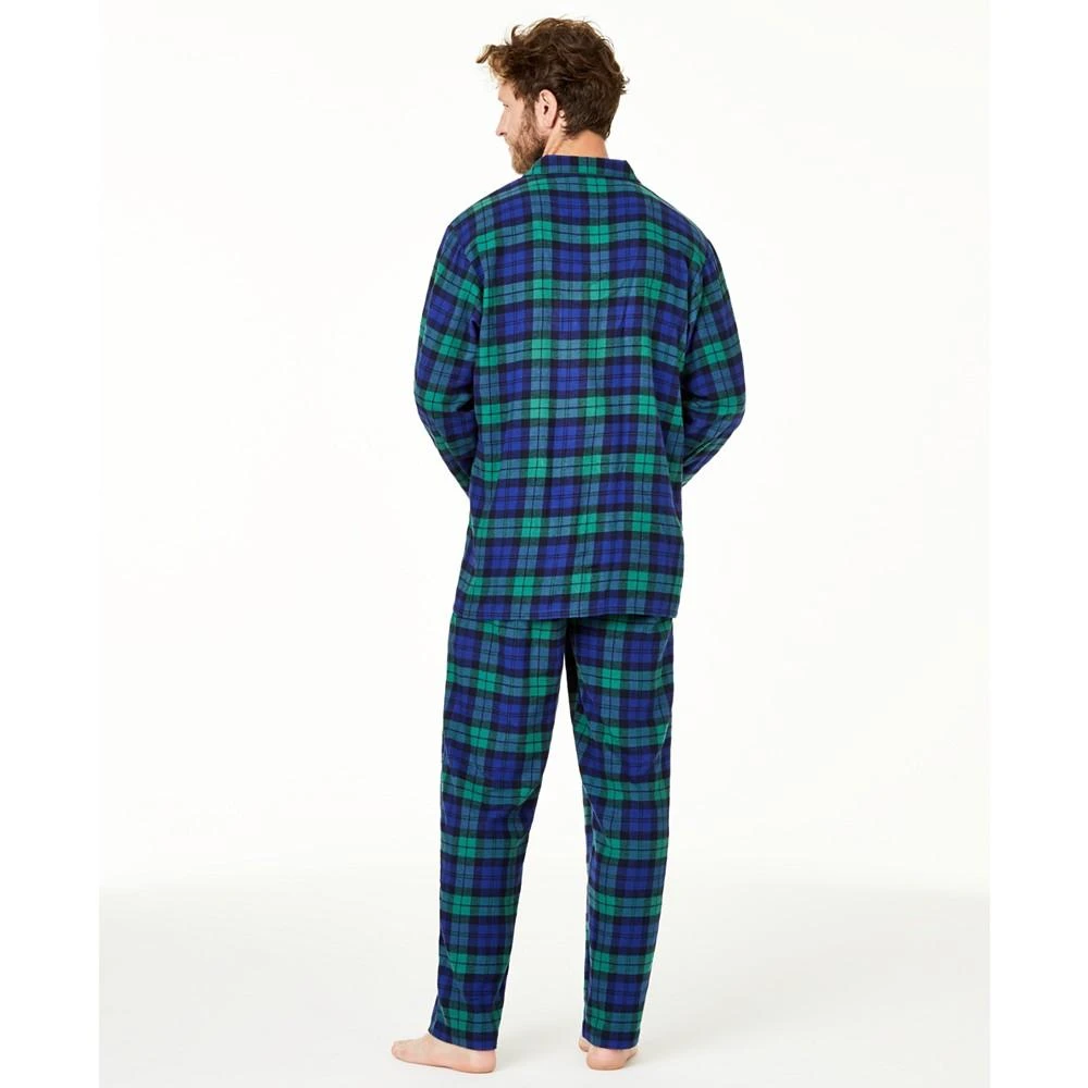 商品Family Pajamas|Men's Matching Black Watch Plaid Family Pajama Set, Created for Macy's,价格¥188,第2张图片详细描述