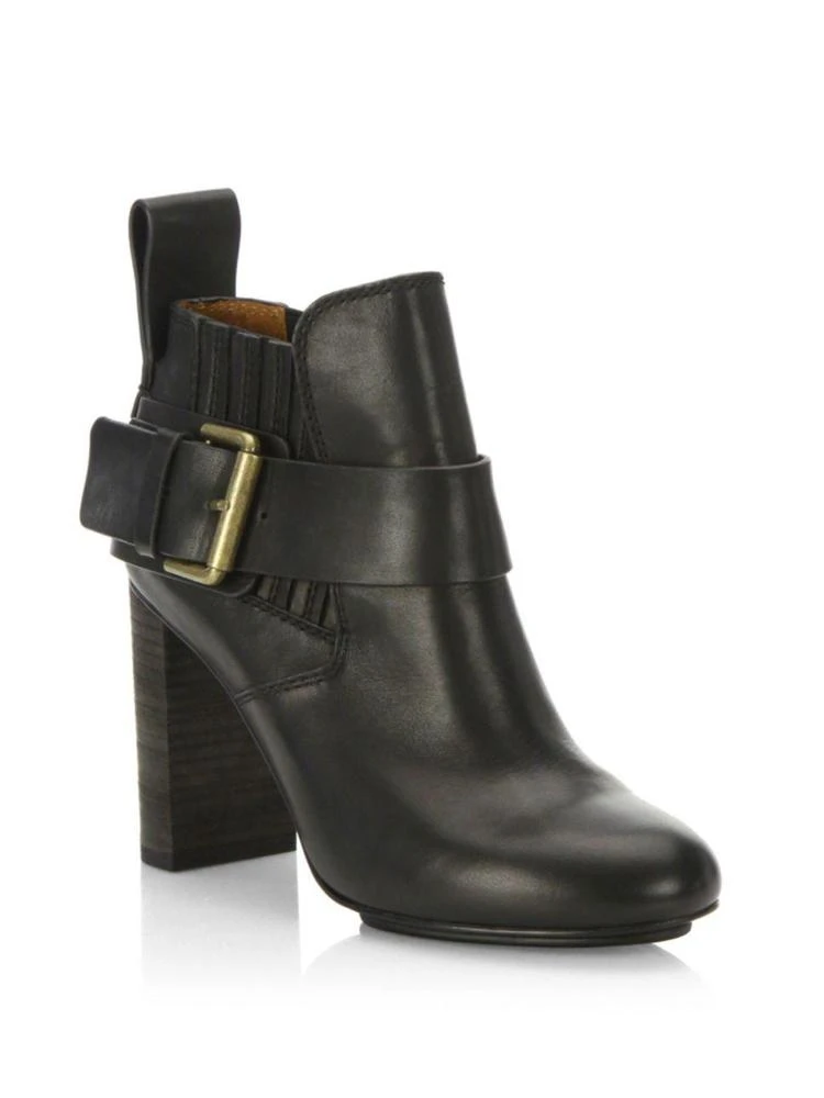 商品See by Chloé|Iko Leather Booties,价格¥1185,第1张图片