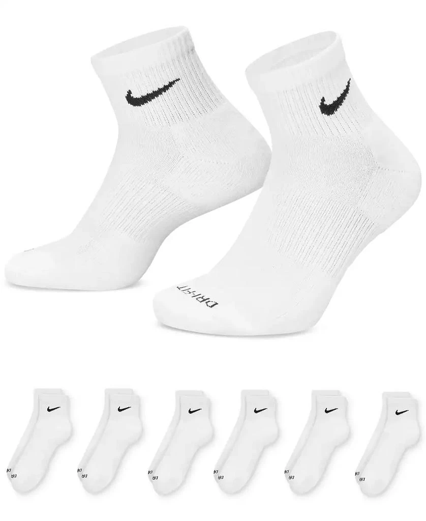 商品NIKE|Unisex 6-Pk. Dri-FIT Quarter Socks,价格¥219,第3张图片详细描述