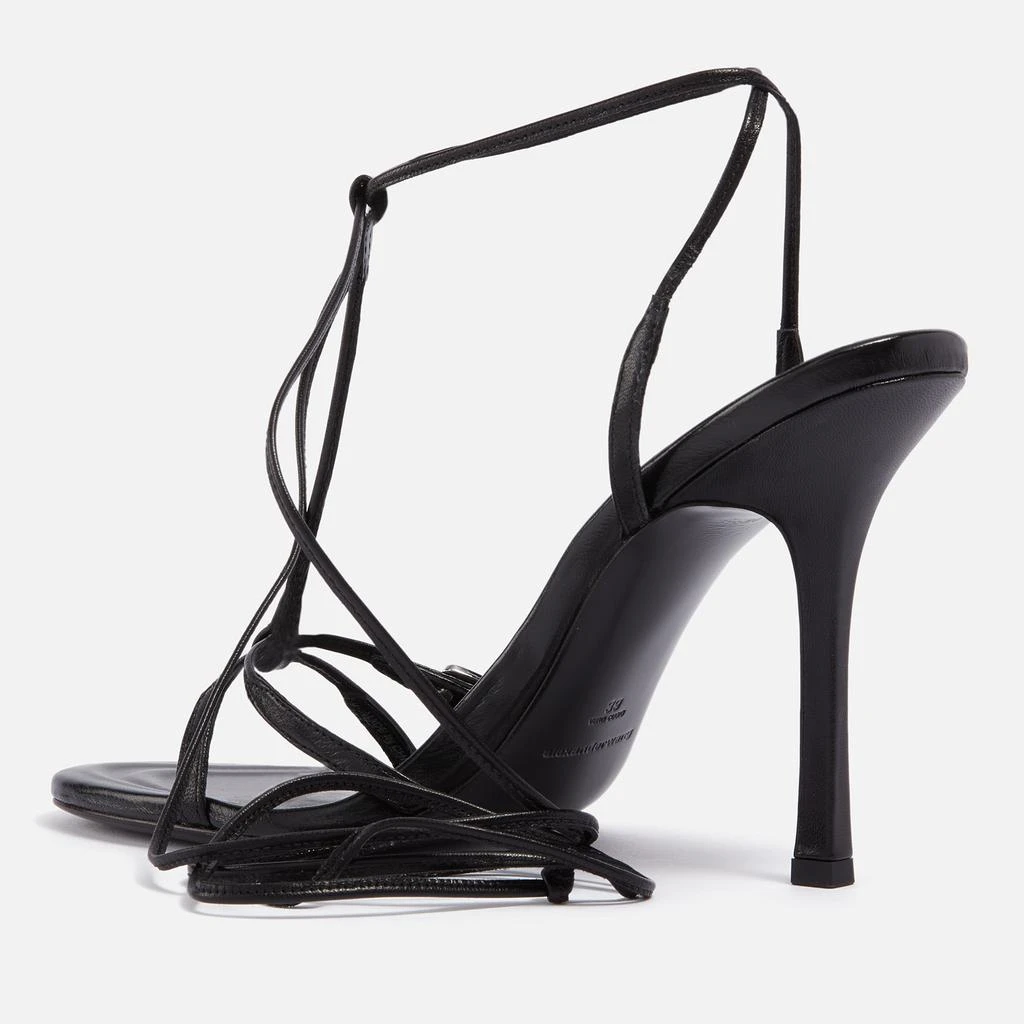 商品Alexander Wang|Alexander Wang Women's Lucienne 105 Leather Heeled Sandals,价格¥3126,第2张图片详细描述