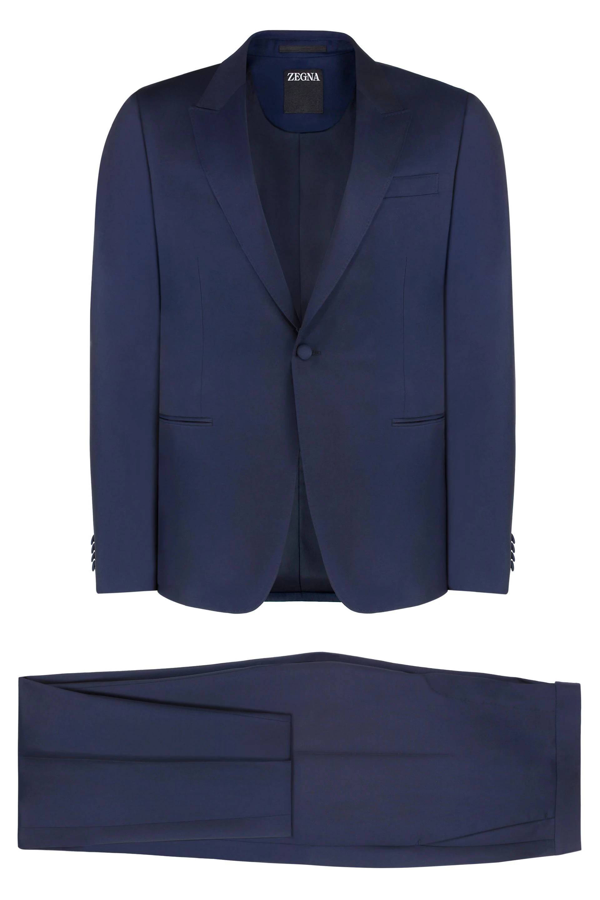商品【商品预售15天发货】 ZZEGNA|ZZEGNA 男士西服套装 283KGQ917700A9412 蓝色,价格¥11809,第1张图片
