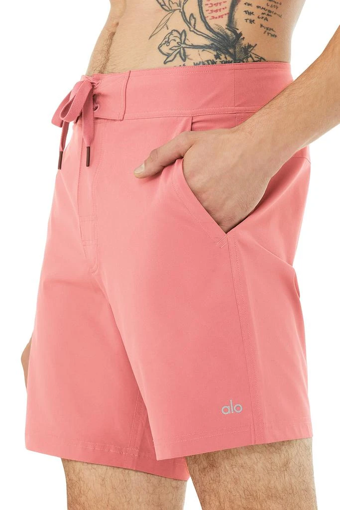 商品Alo|Plow Board Short - Eraser Pink,价格¥173,第4张图片详细描述