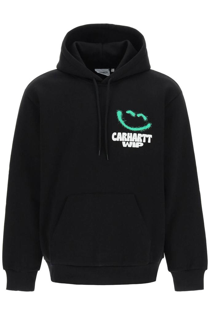 HAPPY SCRIPT HOODED SWEATSHIRT商品第1张图片规格展示