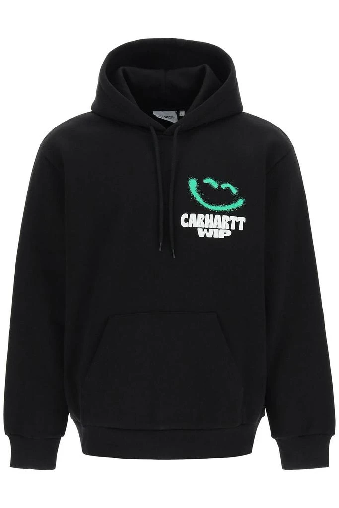 商品Carhartt WIP|HAPPY SCRIPT HOODED SWEATSHIRT,价格¥517,第1张图片