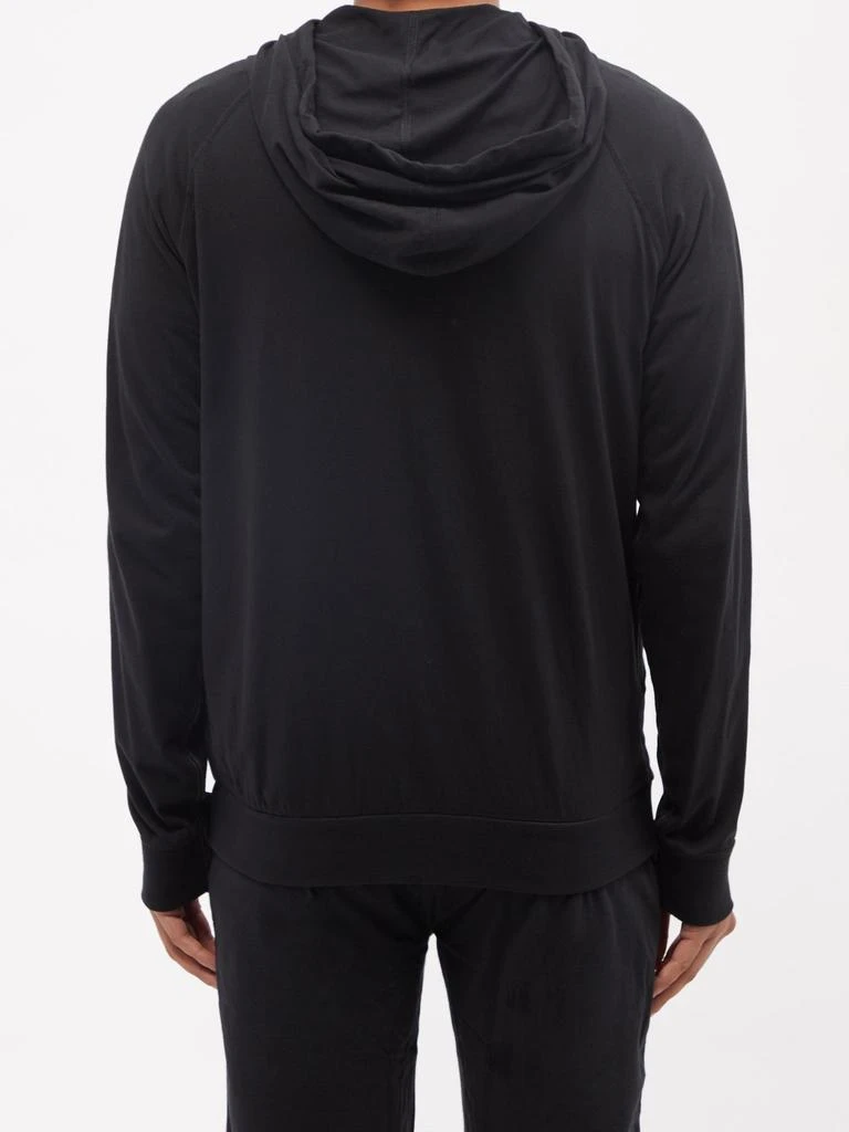 商品Paul Smith|Logo-patch zipped cotton hooded sweatshirt,价格¥591,第5张图片详细描述